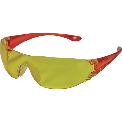 トラスコ中山 TRUSCO 一眼型セーフテイグラス イエロー 438-8062(ご注文単位1個)【直送品】