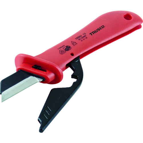 トラスコ中山 TRUSCO 絶縁電工ナイフ 180mm(ご注文単位1個)【直送品】