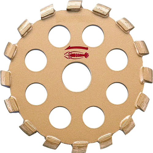 トラスコ中山 エビ ダイヤモンドカッター Uカッター (乾式) 105mm(ご注文単位1枚)【直送品】