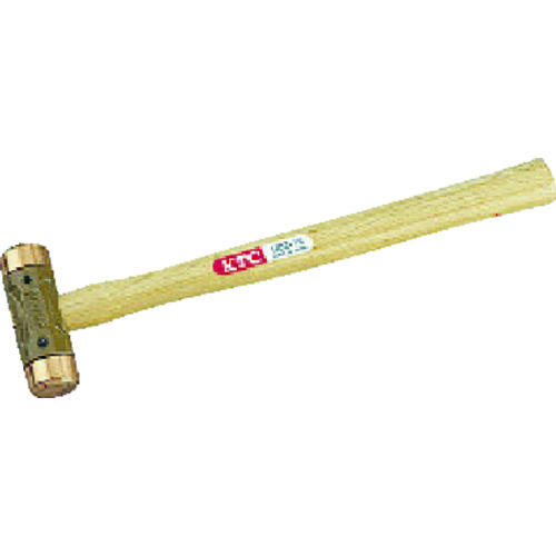 トラスコ中山 KTC 銅ハンマ 1ポンド 頭径30mm 頭長88mm 全長330mm(ご注文単位1本)【直送品】