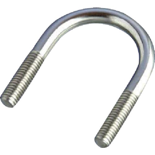 トラスコ中山 水本 ステンレス 一般鋼管用Uボルト ピッチ74mm(ご注文単位 1個)【直送品】