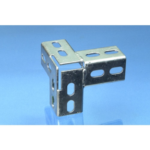 トラスコ中山 カメダ ユニカナグ UN-4-ZN (三方通しコーナー)(ご注文単位 1個)【直送品】