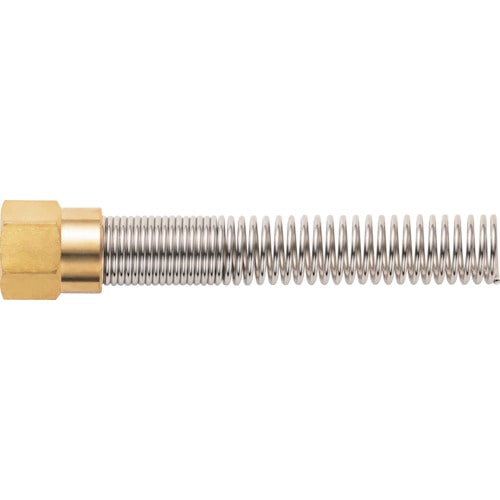 トラスコ中山 潤工社 黄銅製継手(ミリ系列) ガードワイヤ付袋ナット 6mm(ご注文単位 1個)【直送品】