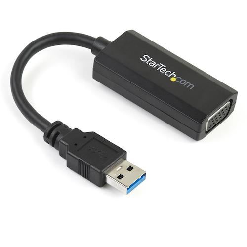 トラスコ中山 スターテック ディスプレイアダプター/USB-A - VGA/USB 3.0/Win & Linux対応(ご注文単位 1袋)【直送品】