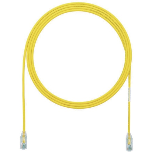 トラスコ中山 パンドウイット カテゴリ6細径パッチコード 3m 黄 UTP28SP3MYL(ご注文単位 1本)【直送品】