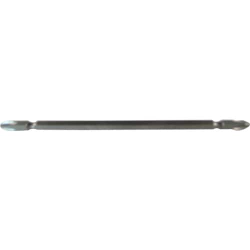 トラスコ中山 近江 小型精密用ビット 六角5 溝14差込 Wビット 刃先+2 全長120mm(ご注文単位 10本)【直送品】