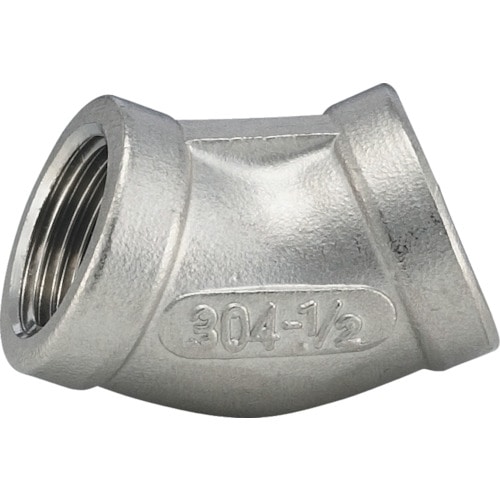 トラスコ中山 フローバル 45度エルボ(SCS13A) 04100401(ご注文単位 1個)【直送品】