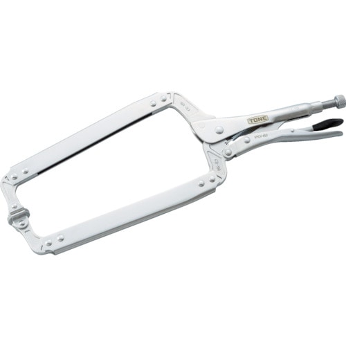 トラスコ中山 TONE グリッププライヤ C型スイベル455mm(ご注文単位 1個)【直送品】