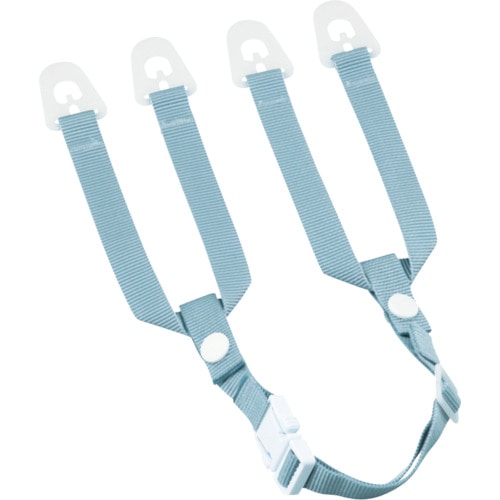 トラスコ中山 タニザワ ヘルメットあご紐(耳部付) 289-9582(ご注文単位 1組)【直送品】