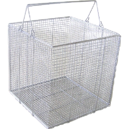 トラスコ中山 水本 ステンレス 洗浄カゴ(角型)(ご注文単位 1個)【直送品】