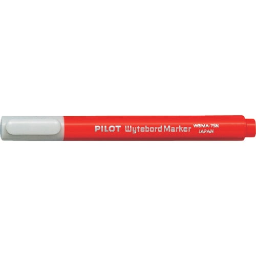 トラスコ中山 パイロット ホワイトボードマーカー 細字・小型 レッド(ご注文単位 1本)【直送品】