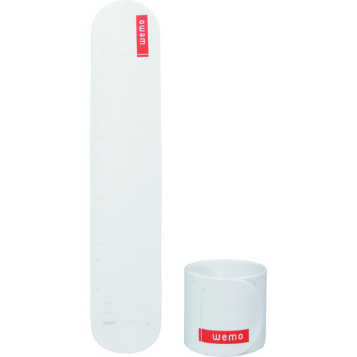 トラスコ中山 wemo ウェアラブルメモ WEMOバンドタイプ 白(ご注文単位 1個)【直送品】