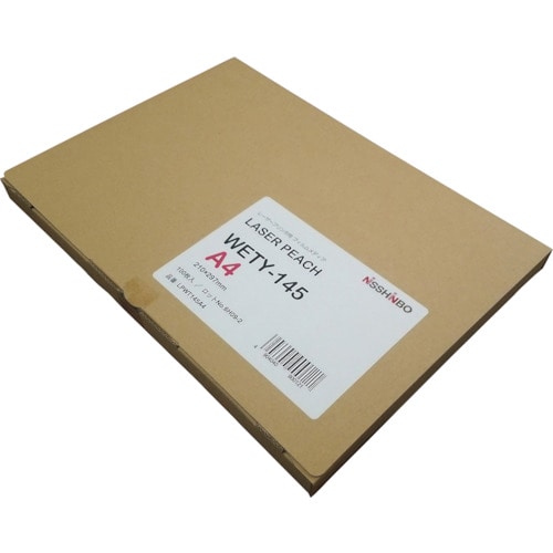 トラスコ中山 大王製紙 レーザーピーチ WETYー145 A4(100枚入)(ご注文単位 1箱)【直送品】