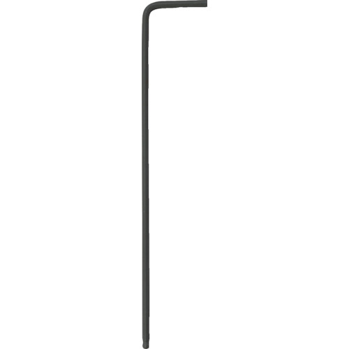 トラスコ中山 ワイズ ブラックボールポイント六角棒レンチ ロング 2mm(ご注文単位 1本)【直送品】