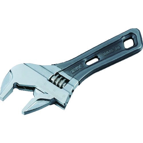トラスコ中山 KTC ショートモンキレンチ 全長138mm 口開き8~30mm 先端厚さ30mm(ご注文単位 1個)【直送品】