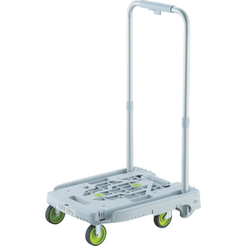 トラスコ中山 TRUSCO 樹脂台車 カルティオミニ weego ホワイト(ご注文単位 1台)【直送品】