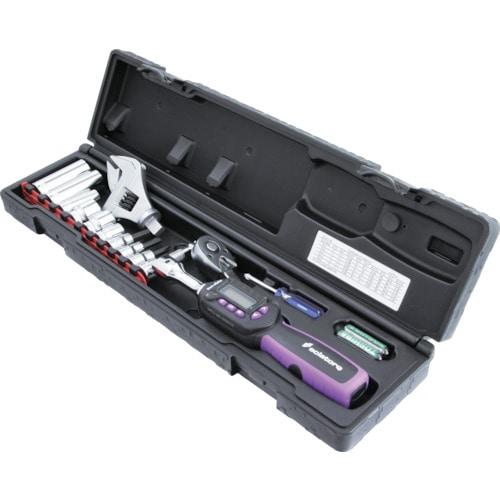 トラスコ中山 Pro-Auto 差替式デジタルトルクレンチセット14PC.(ご注文単位 1セット)【直送品】