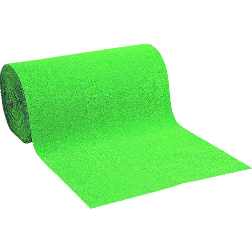 トラスコ中山 ワタナベ 人工芝 6mmパイル ラバー付 91cm×25m(ご注文単位 1巻)【直送品】