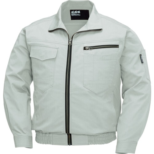 トラスコ中山 ジーベック 空調服 綿薄手現場服ヘリンボン空調服XE98002-39-L(ご注文単位 1着)【直送品】