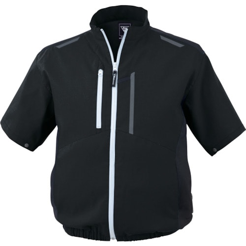 トラスコ中山 ジーベック 空調服制電半袖ブルゾンXE98027-90-SS(ご注文単位 1着)【直送品】