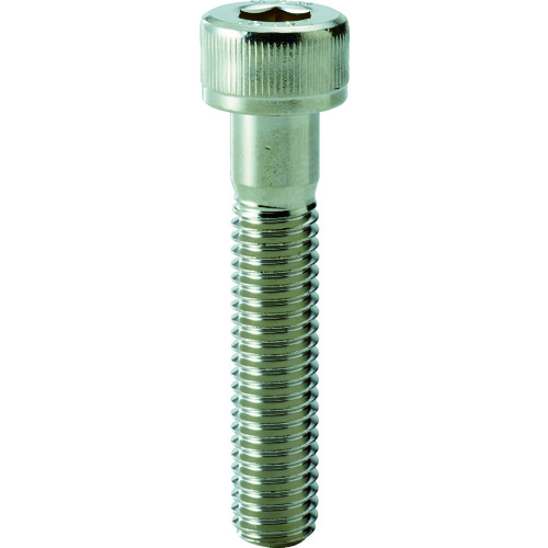 トラスコ中山 TRUSCO 六角穴付ボルト ニッケルメッキ 半ネジ M12×65 2本入 /キャップボルト(CAP)(ご注文単位 1パック)【直送品】