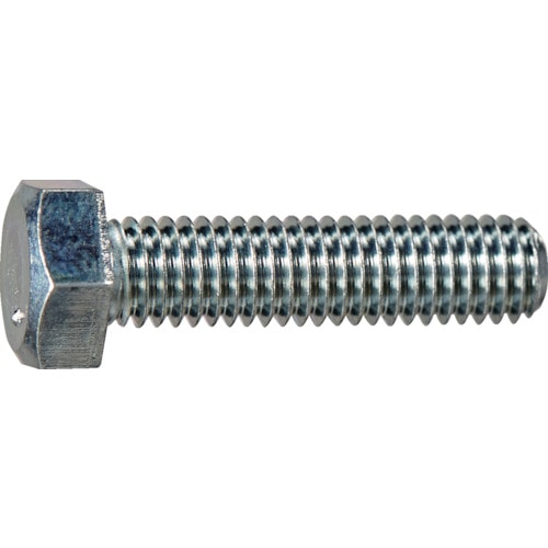 トラスコ中山 TRUSCO 六角ボルト ユニクロ 全ネジ M8×30 10本入 少量パック(ご注文単位 1袋)【直送品】