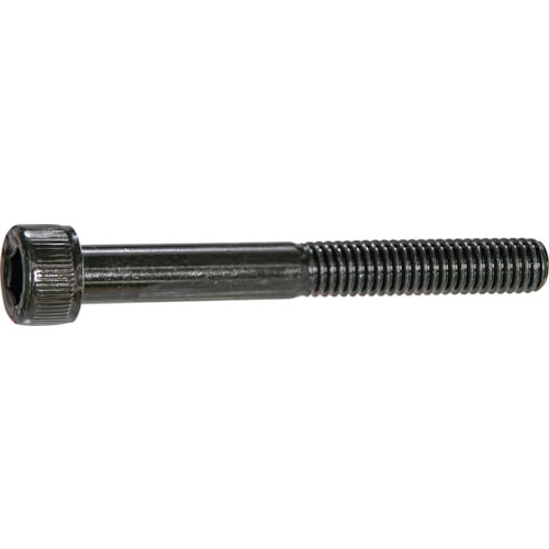 トラスコ中山 TRUSCO 六角穴付ボルト 黒染め 半ネジ M3×35 10本入 少量パック /キャップボルト(CAP)(ご注文単位 1袋)【直送品】