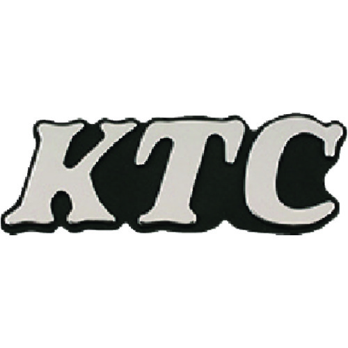 トラスコ中山 KTC クリーパー エンブレム ロゴ:KTC 1個(ご注文単位 1個)【直送品】