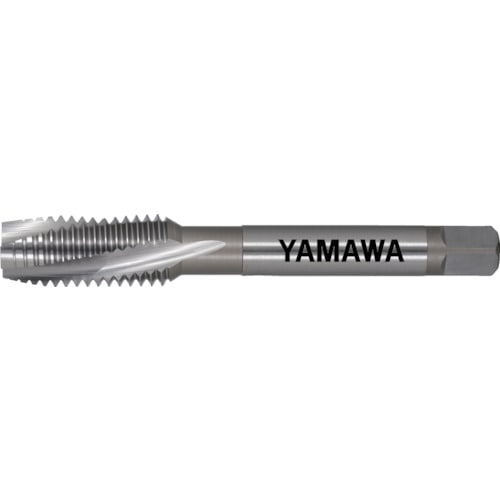 トラスコ中山 ヤマワ チタン合金用スパイラルタップ 通り穴用 P5 M12×1.75(ご注文単位 1本)【直送品】