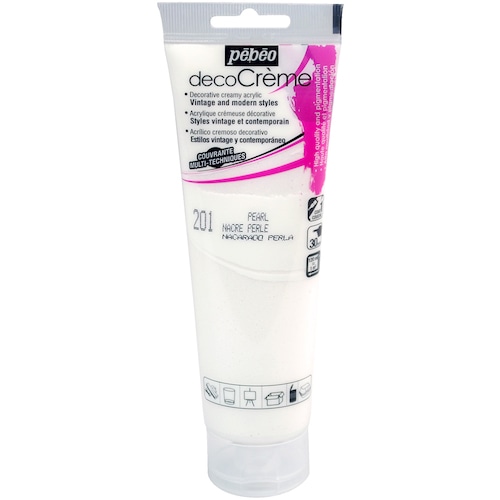トラスコ中山 ペベオ デコクリーム 120ml パール色 パール 555-9422 (ご注文単位1本) 【直送品】