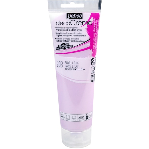 トラスコ中山 ペベオ デコクリーム 120ml パール色 ライラック 555-9426 (ご注文単位1本) 【直送品】