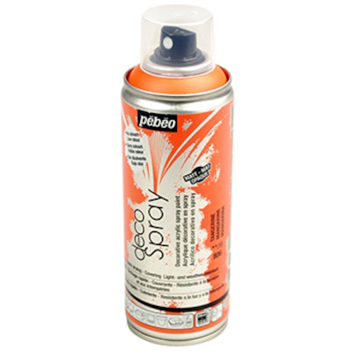 トラスコ中山 ペベオ デコスプレー200ml マット色 タンジェリン 538-1271 (ご注文単位1本) 【直送品】