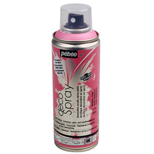 トラスコ中山 ペベオ デコスプレー200ml マット色 ベンガルピンク 538-2781 (ご注文単位1本) 【直送品】