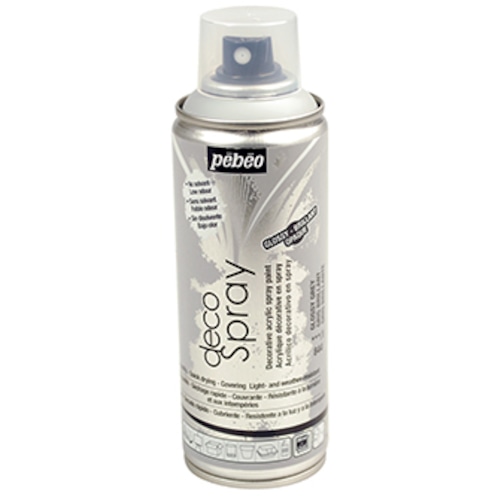トラスコ中山 ペベオ デコスプレー200ml グロス色 グロスグレイ 538-1277 (ご注文単位1本) 【直送品】