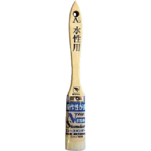 トラスコ中山 KOWA NS水性用ハケ平1インチ 806-6317 (ご注文単位1本) 【直送品】