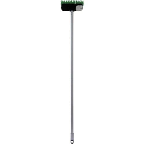 トラスコ中山 日本クリンテック Home&Base デッキブラシ 化繊 スチール柄 18cm 354-7642 (ご注文単位1本) 【直送品】