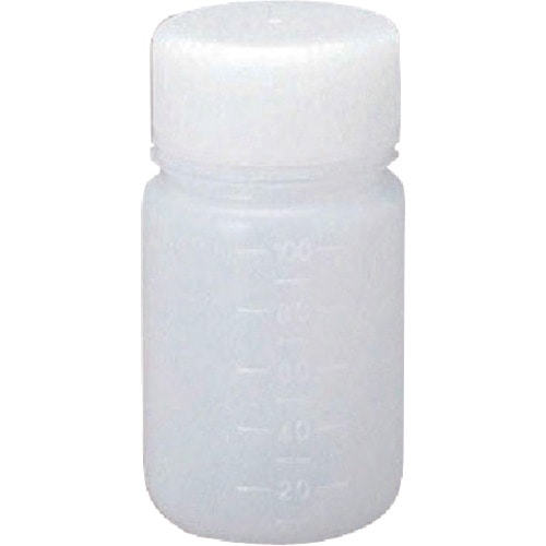 トラスコ中山 ヨトリヤマ ポリビン広口1000ml 332-0786  (ご注文単位1個) 【直送品】