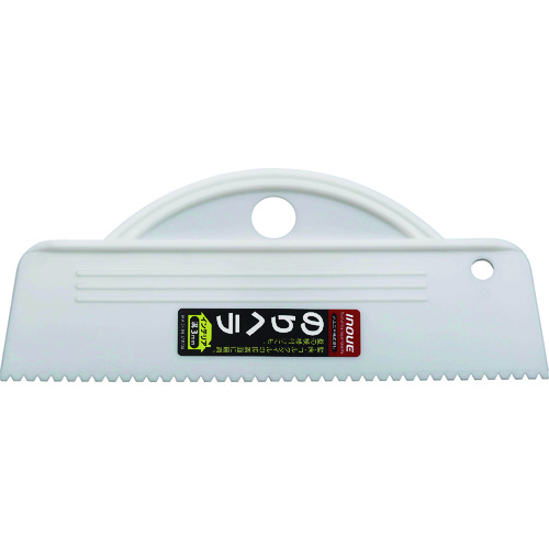 トラスコ中山 INOUE のりヘラ 240mm 溝3mm 滑り止め付 166-5033 (ご注文単位1個) 【直送品】