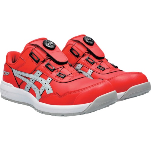 トラスコ中山 アシックス ウィンジョブ CP306 BOA クラシックレッド/ピエドモントグレー 22.5cm 622-1239 (ご注文単位1足) 【直送品】