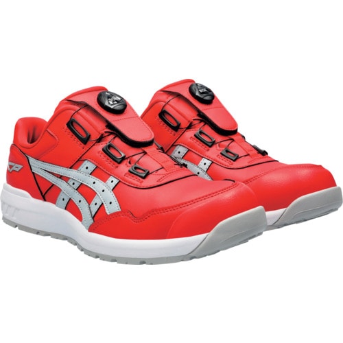 トラスコ中山 アシックス ウィンジョブ CP306 BOA クラシックレッド/ピエドモントグレー 28.0cm 621-9733 (ご注文単位1足) 【直送品】