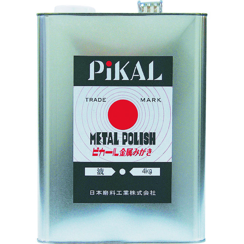 トラスコ中山 ピカール ピカール液 4kg 852-9495 (ご注文単位1個) 【直送品】