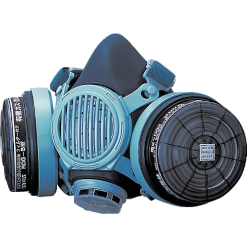トラスコ中山 AS 防毒マスク 7191DKG-02 伝声器付き 101-9281 (ご注文単位1個) 【直送品】
