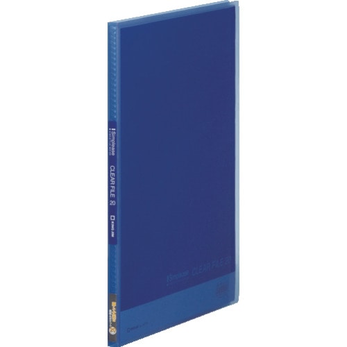 トラスコ中山 キングジム シンプリ-ズクリア-F(透明)20Pコバ 129-5921 (ご注文単位1冊) 【直送品】