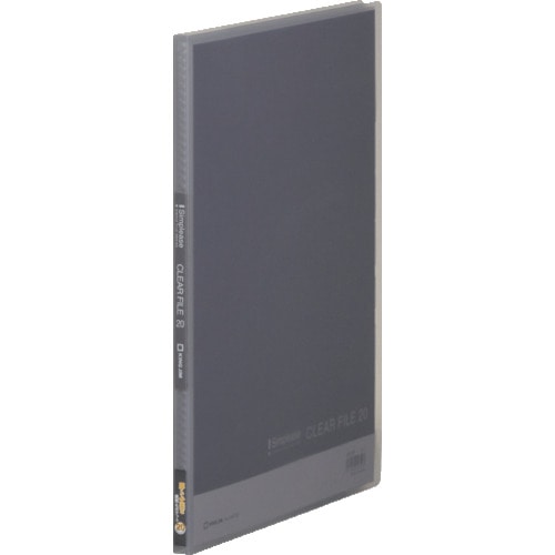 トラスコ中山 キングジム シンプリ-ズクリア-F(透明)20Pグレ 128-6494 (ご注文単位1冊) 【直送品】