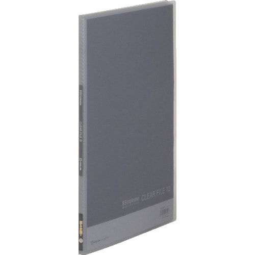 トラスコ中山 キングジム シンプリ-ズクリア-F(透明)10Pグレ 128-9602 (ご注文単位1冊) 【直送品】