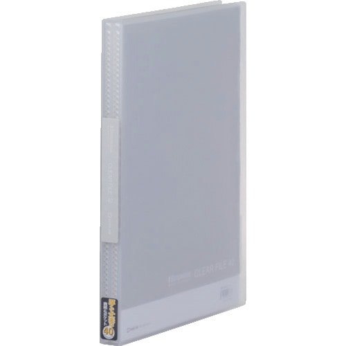 トラスコ中山 キングジム シンプリ-ズクリア-F(透明)40P 129-2831 (ご注文単位1冊) 【直送品】