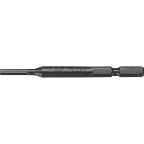 トラスコ中山 ナック ヘキサゴンドライバービット 差込5x対辺2mmx100L 853-5398 (ご注文単位1本) 【直送品】