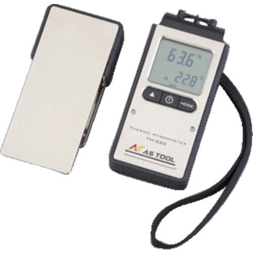 トラスコ中山 AS エクスポケット温湿度計TH-220 363-3675 (ご注文単位1個) 【直送品】