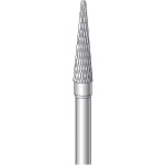 トラスコ中山 ナカニシ 超硬カッター テーパー(ダブルカット)刃径3.1mm 刃長13.0mm 829-3037 (ご注文単位1本) 【直送品】