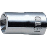 トラスコ中山 コーケン トルクスソケット 差込角6.35mm 対辺E7 811-8457  (ご注文単位1個) 【直送品】